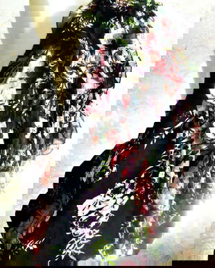 bluza- top vaporoasa ,romantica , inflorata