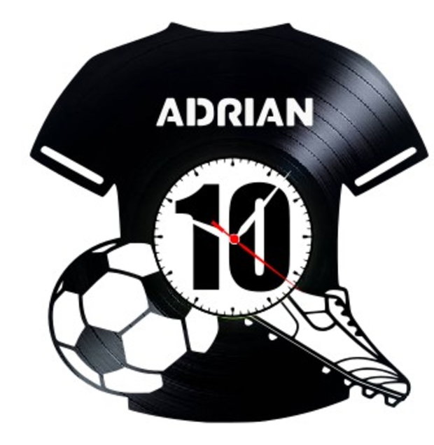 FOTBAL-ceas de perete (personalizabil)