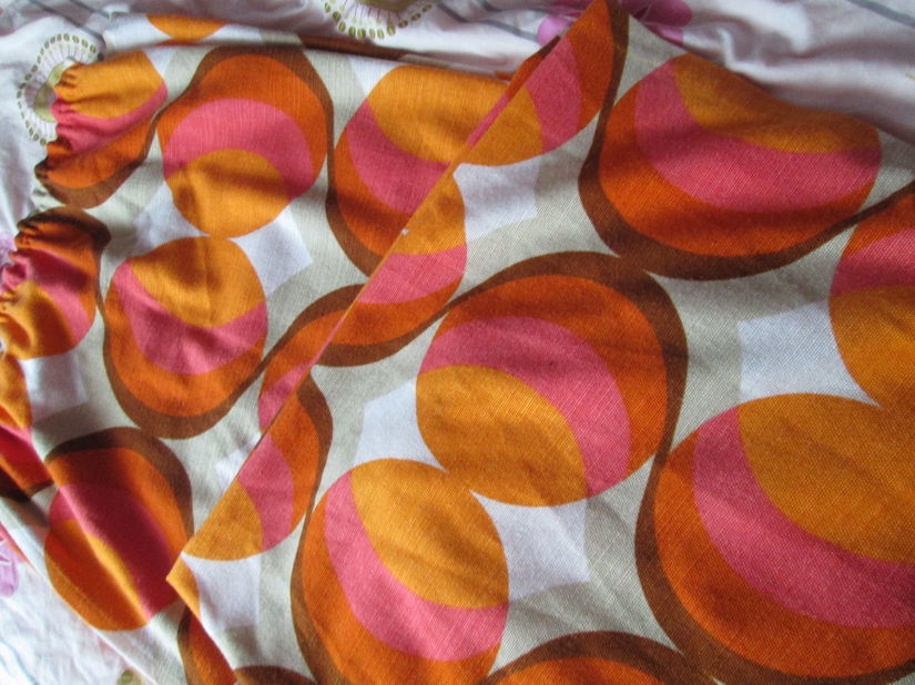 pereche draperii colorate