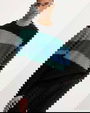 PS Paul Smith pulover de lână culoarea negru, M2R-499Z-T22518