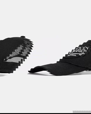 Von Dutch șapcă culoarea negru, VD.0.CAS1.LOFB