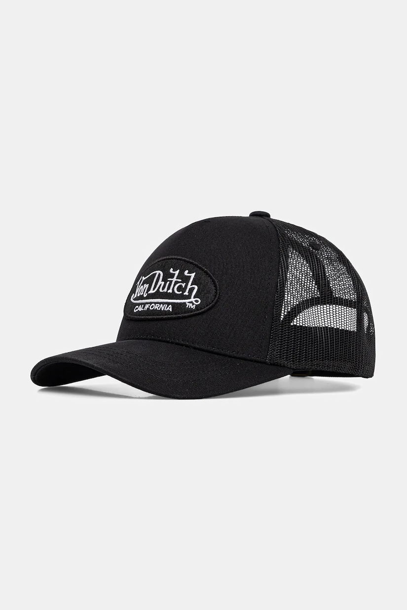 Von Dutch șapcă culoarea negru, VD.0.CAS1.LOFB