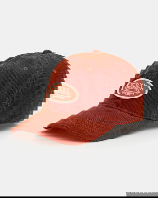 Von Dutch șapcă de baseball din bumbac culoarea maro, VD.1.CD.LOG