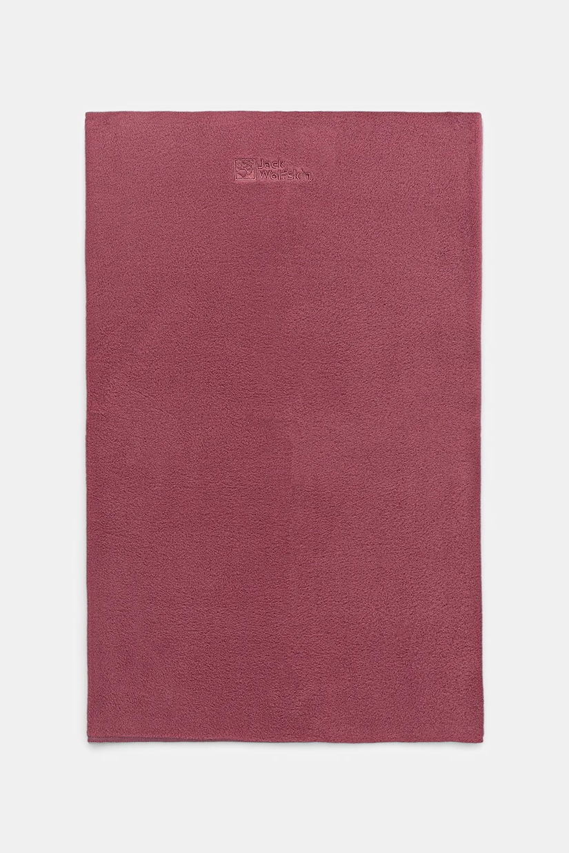 Jack Wolfskin fular împletit culoarea bleumarin, uni, 1910292