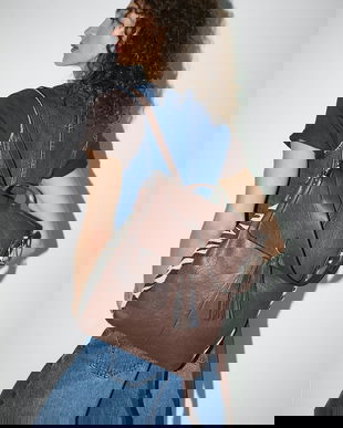 Medicine rucsac culoarea maro, mare