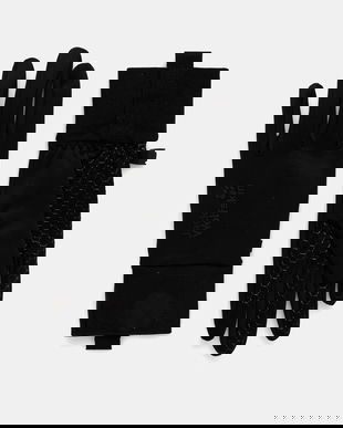 Jack Wolfskin mănuși EXTENSIVE culoarea negru, A65234