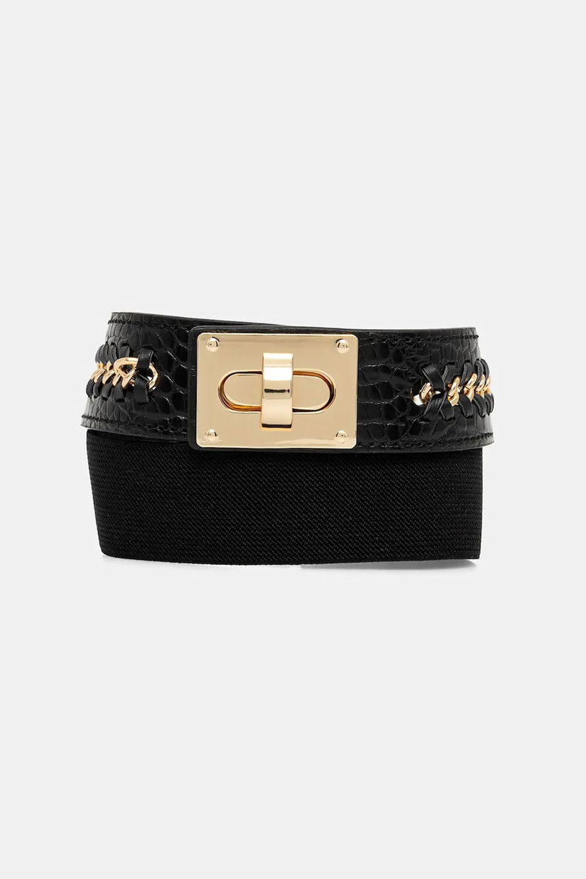 Morgan curea culoarea negru, 3CHOUPI