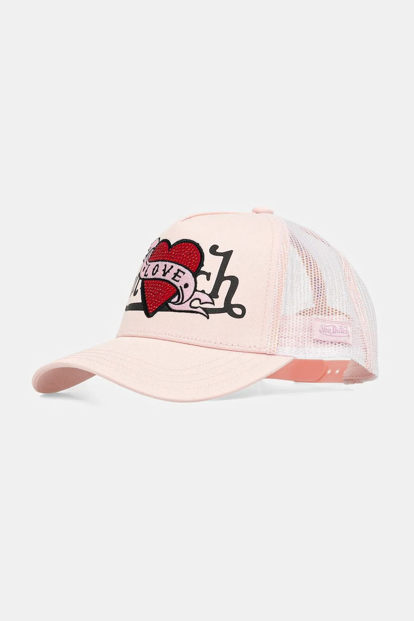 Von Dutch șapcă culoarea roz, VD.0.CAS2.LOVU