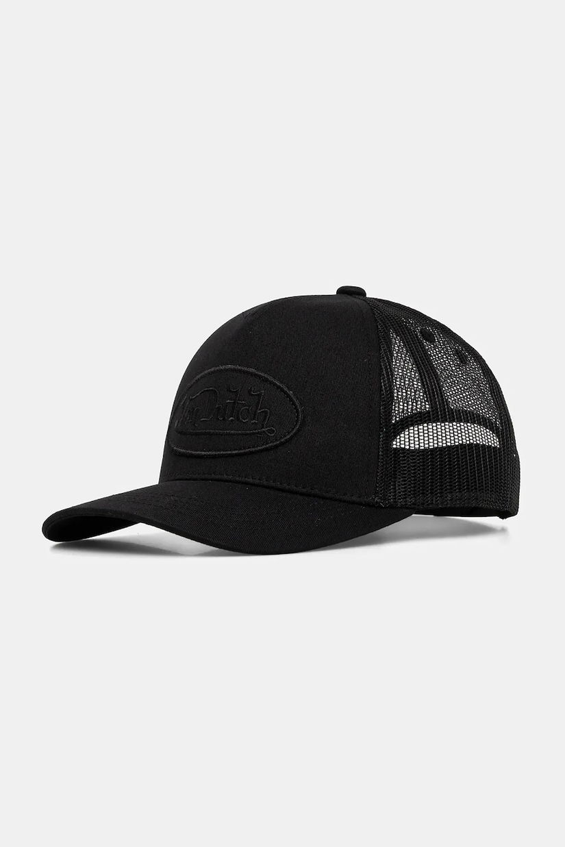 Von Dutch șapcă culoarea negru, VD.0.CAS1.LOFB04