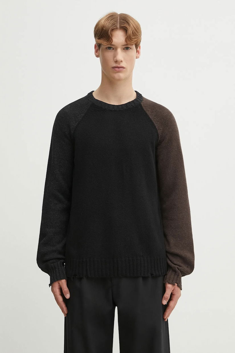 MM6 Maison Margiela pulover de lână culoarea negru, SH2HL0028.M13160.961