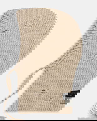 MM6 Maison Margiela cagulă de lână culoarea bej, S52TB0008.M13138.806M