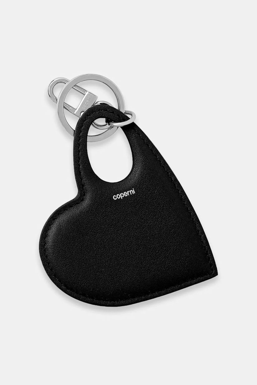 Coperni breloc de piele Heart Keychain COPSLG03F6043