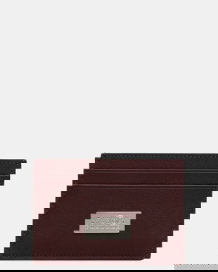 MM6 Maison Margiela carcasă din piele culoarea bordo, SA5UI0026.P8332.T5016