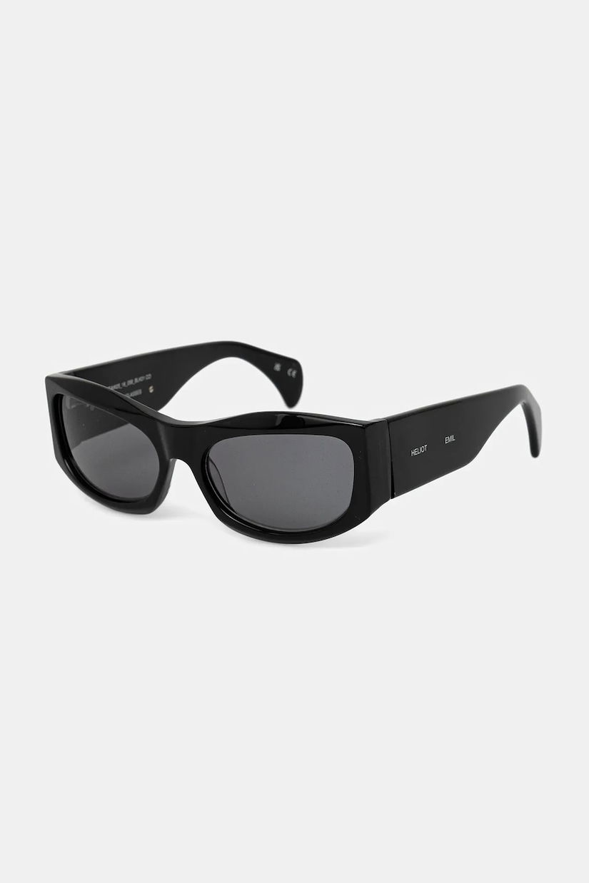 Heliot Emil ochelari de soare culoarea negru, PREAW25_16_058_BLK01_CO