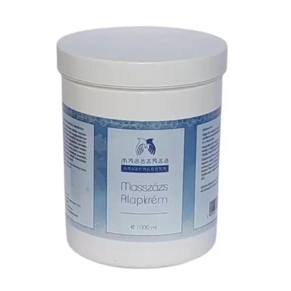 Crema de masaj fara parfum pe baza de parafina Masszazs Manufaktura, 1000 ml