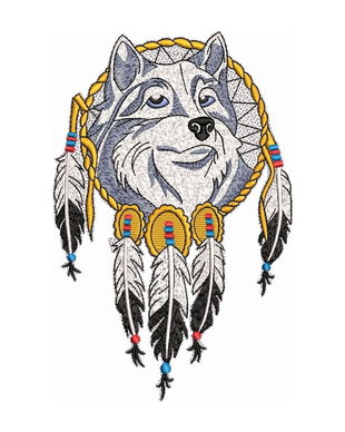 Decoratiune Dreamcatcher Brodat