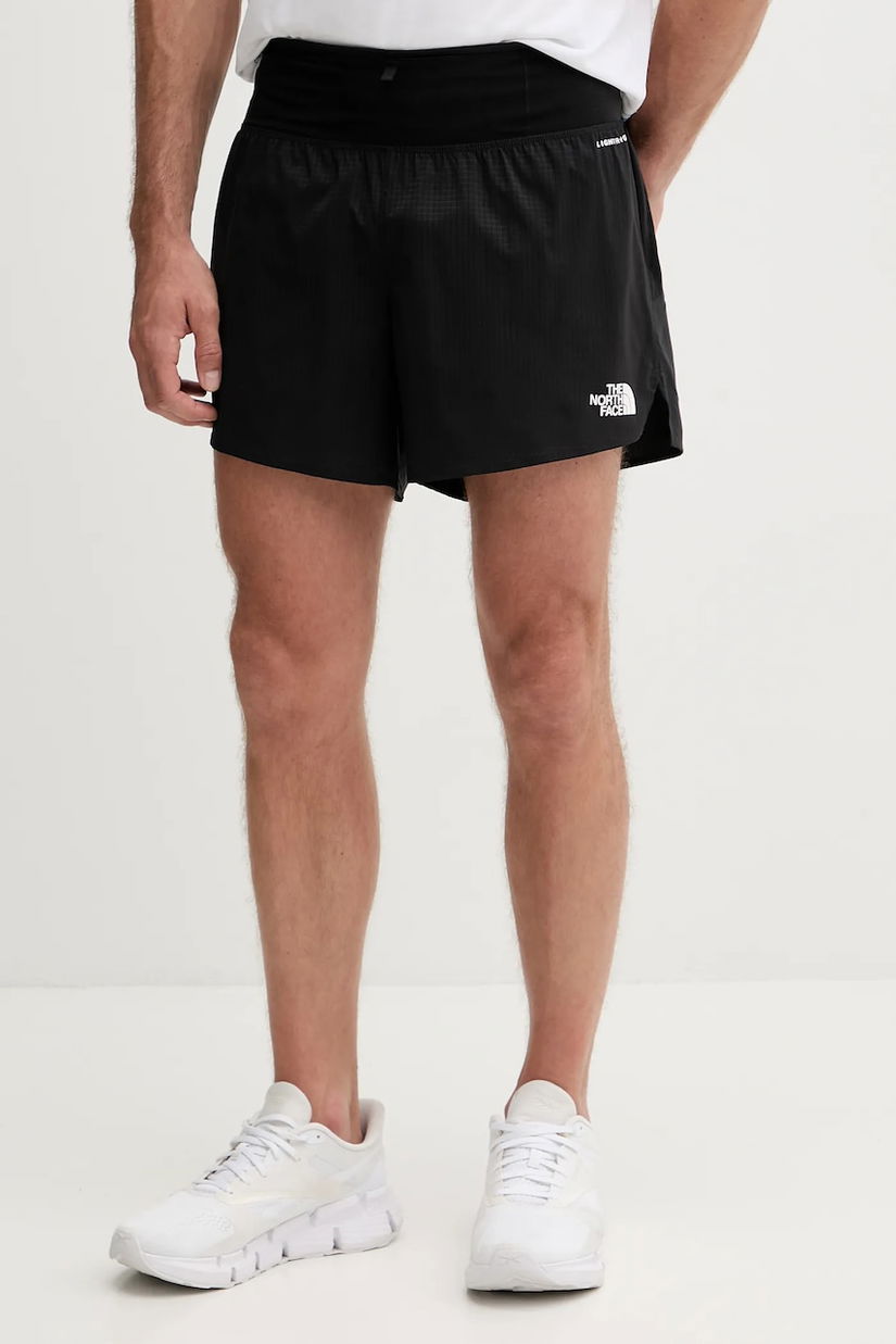 The North Face pantaloni scurti sport Sunriser 2 in 1 culoarea negru, NF0A8BBRJK31