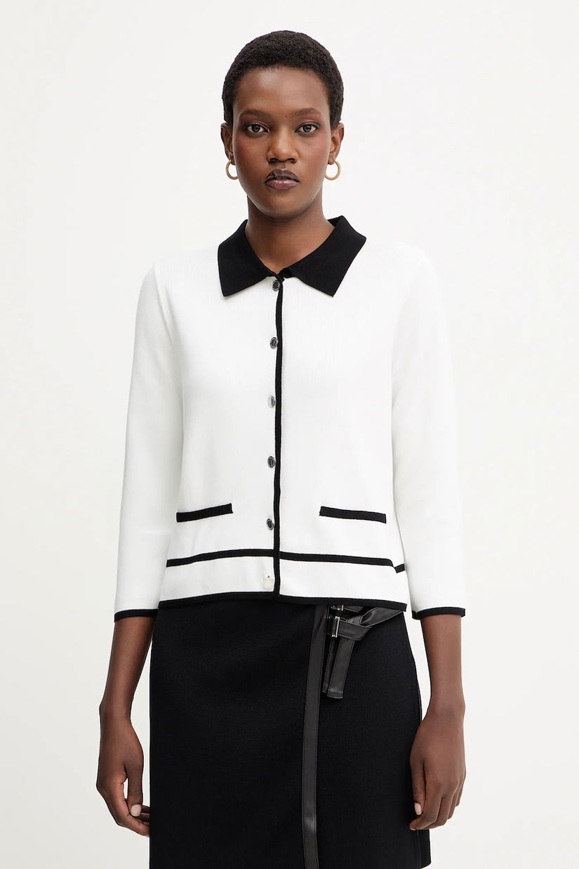 Morgan cardigan culoarea alb, light, MJIM
