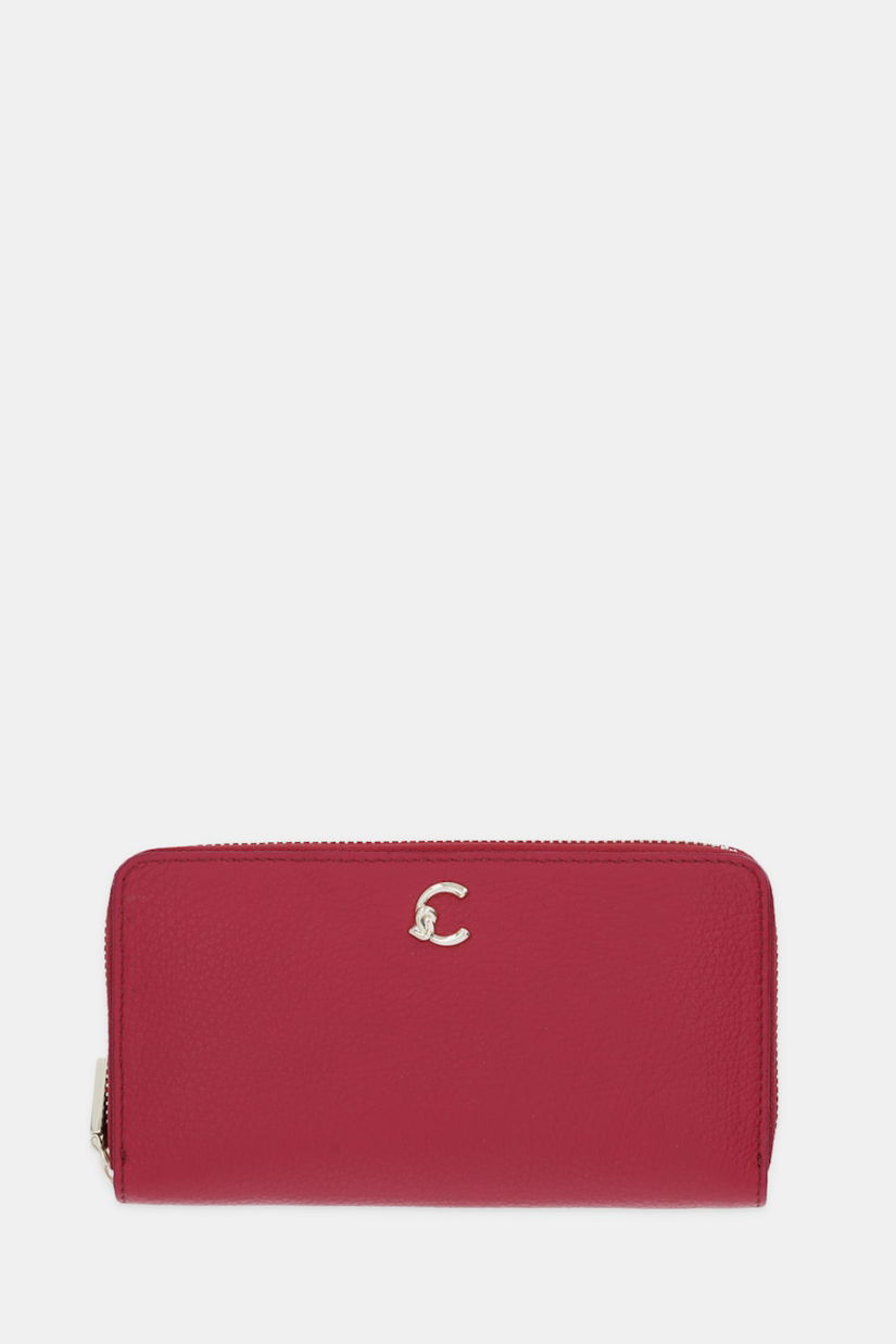 Coccinelle portofel de piele femei, culoarea roz, E2 SSL 11 32 01