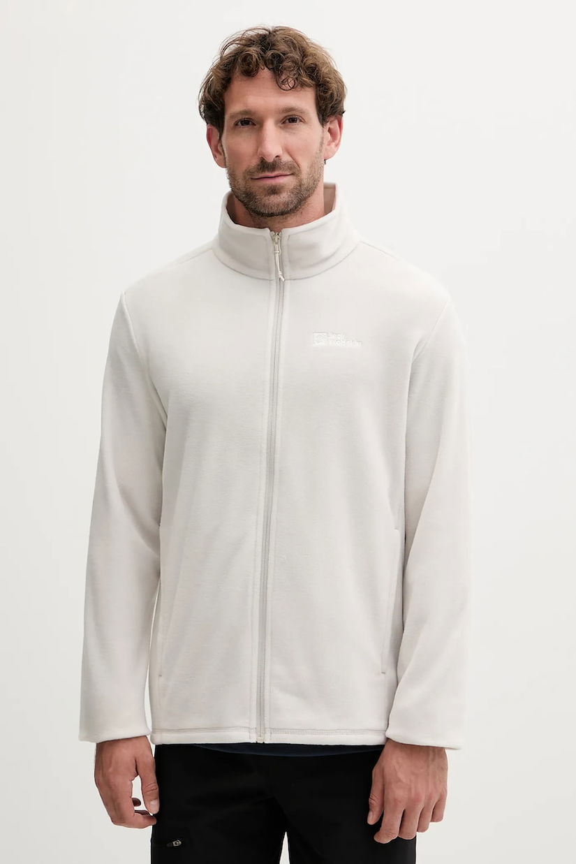 Jack Wolfskin hanorac Taunus culoarea roșu, uni, 1711451