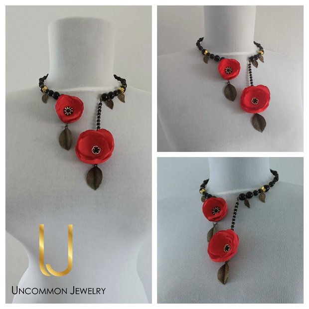 Colier "Roses"