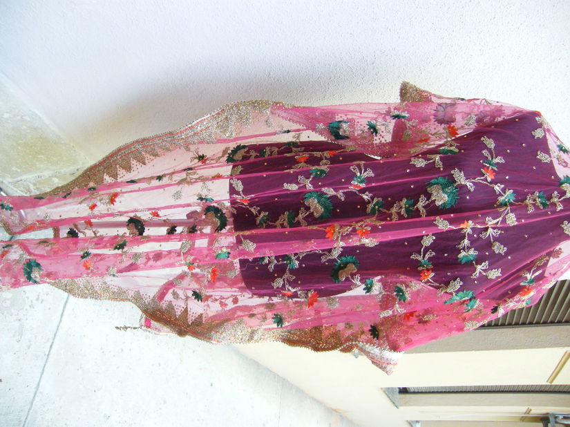 Saree scurt broderie masrgele