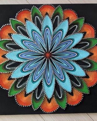 Tablou StringArt Floare