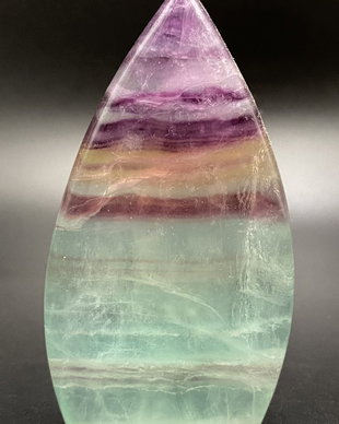Fluorit Candy - sculptura din piatra semipretioasa