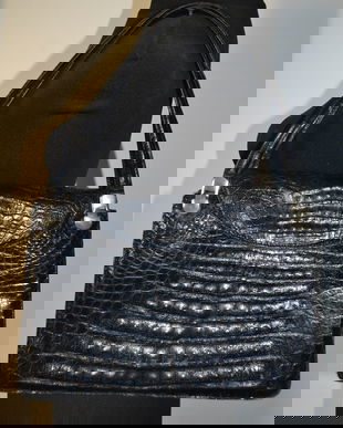 Geanta din piele de crocodil