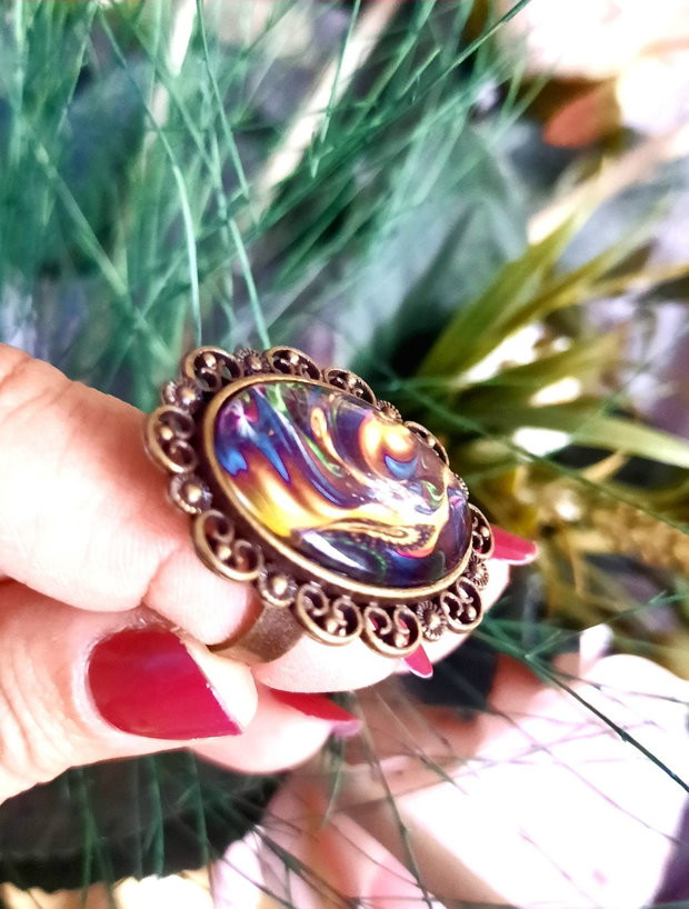 Inel vintage "STORM"