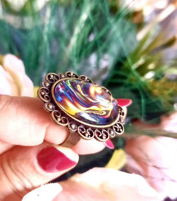 Inel vintage "STORM"