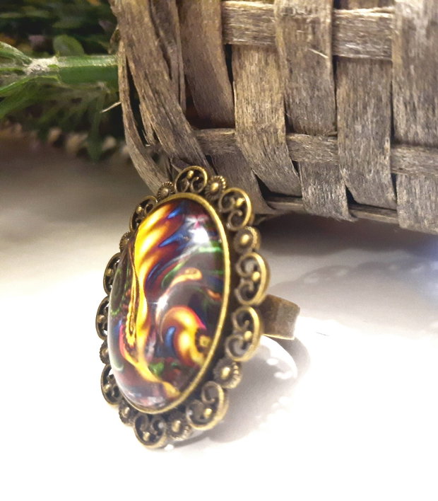Inel vintage "STORM"