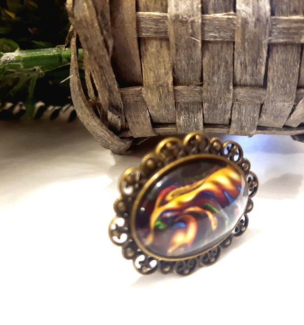 Inel vintage "STORM"