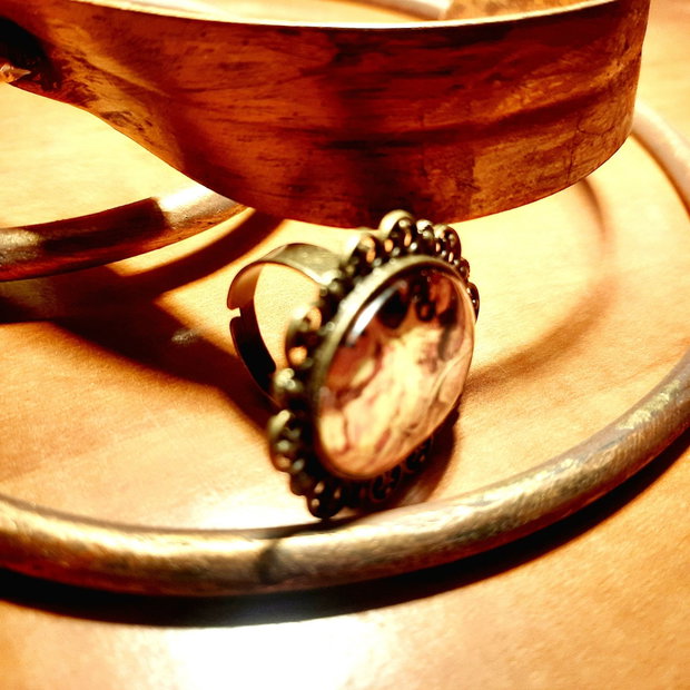 Inel vintage "WIND"