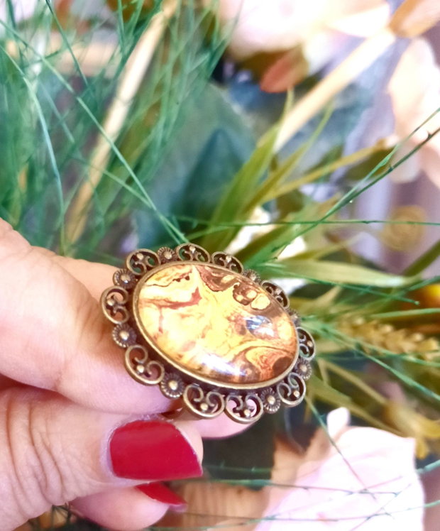Inel vintage "WIND"