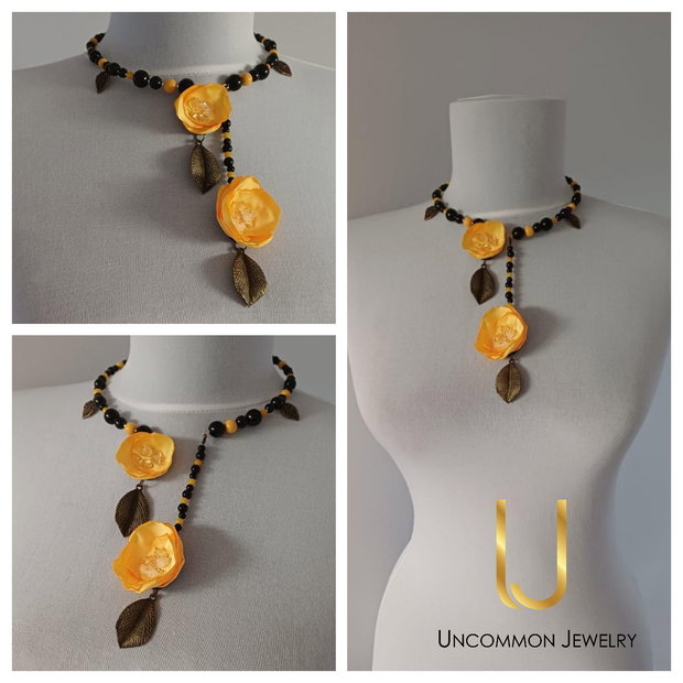 Colier floral "Sun Kissed"