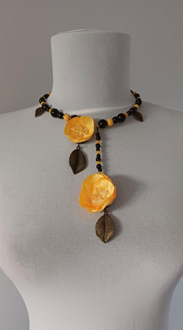 Colier floral "Sun Kissed"