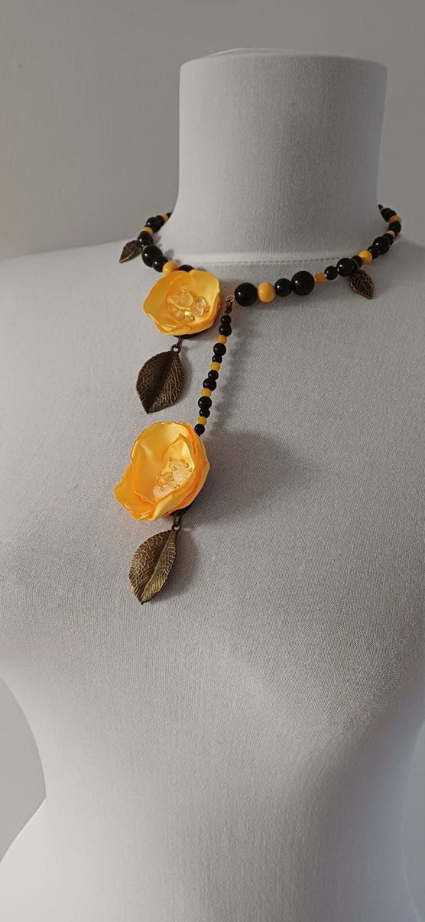 Colier floral "Sun Kissed"