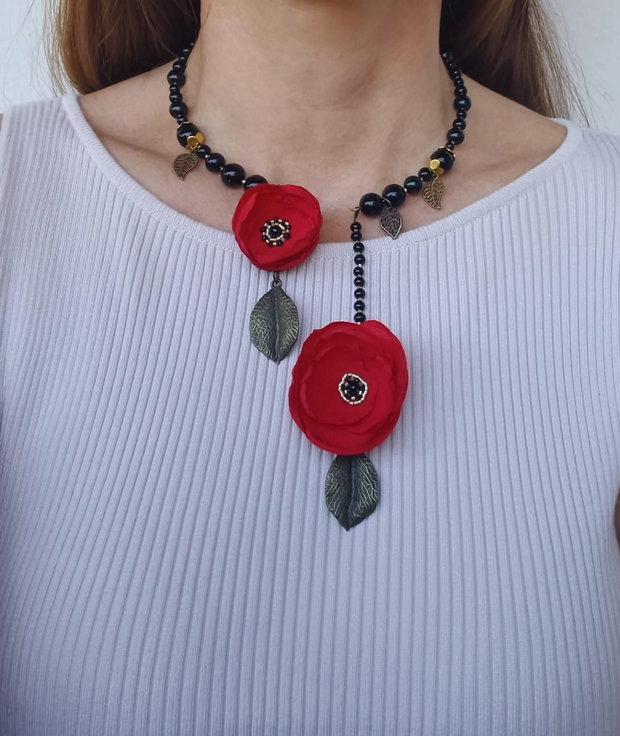 Colier "Roses"