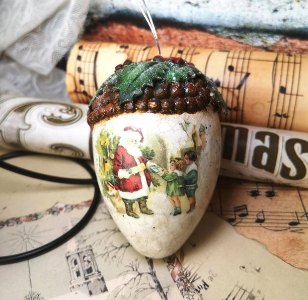 Ghibda de poveste - decoratiune pentru bradul de Craciun