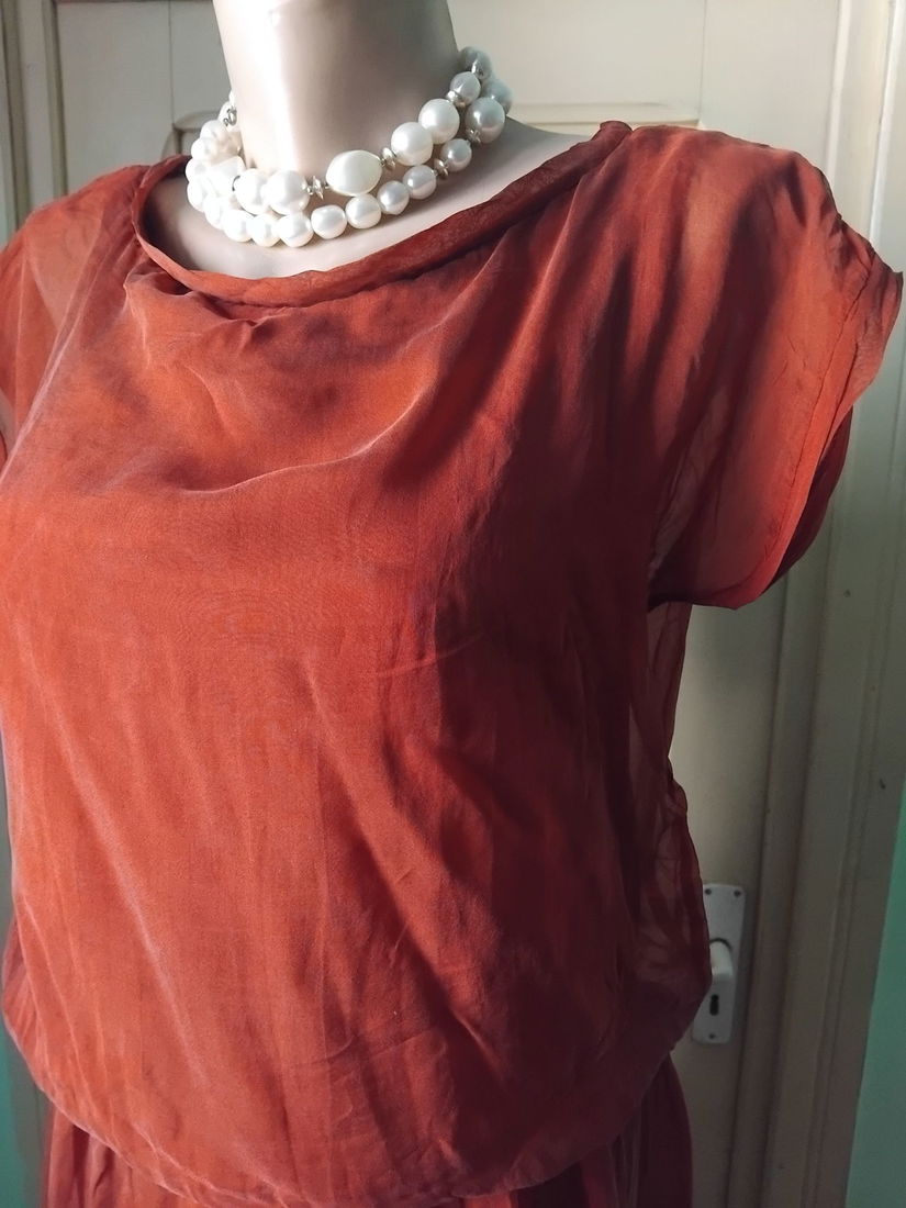 Rochie din matase naturala