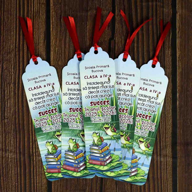 Semn de carte Clasa Broscutelor