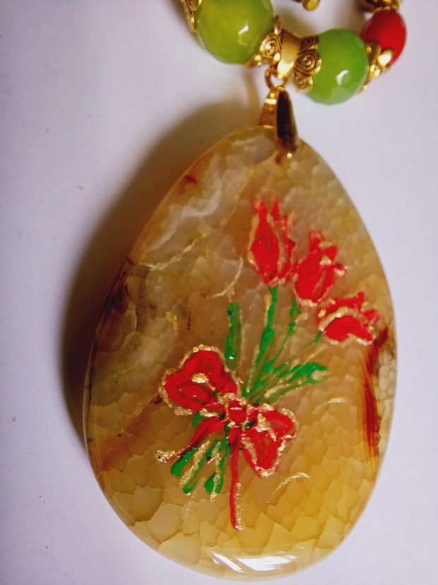 Agate - Coral - Jad