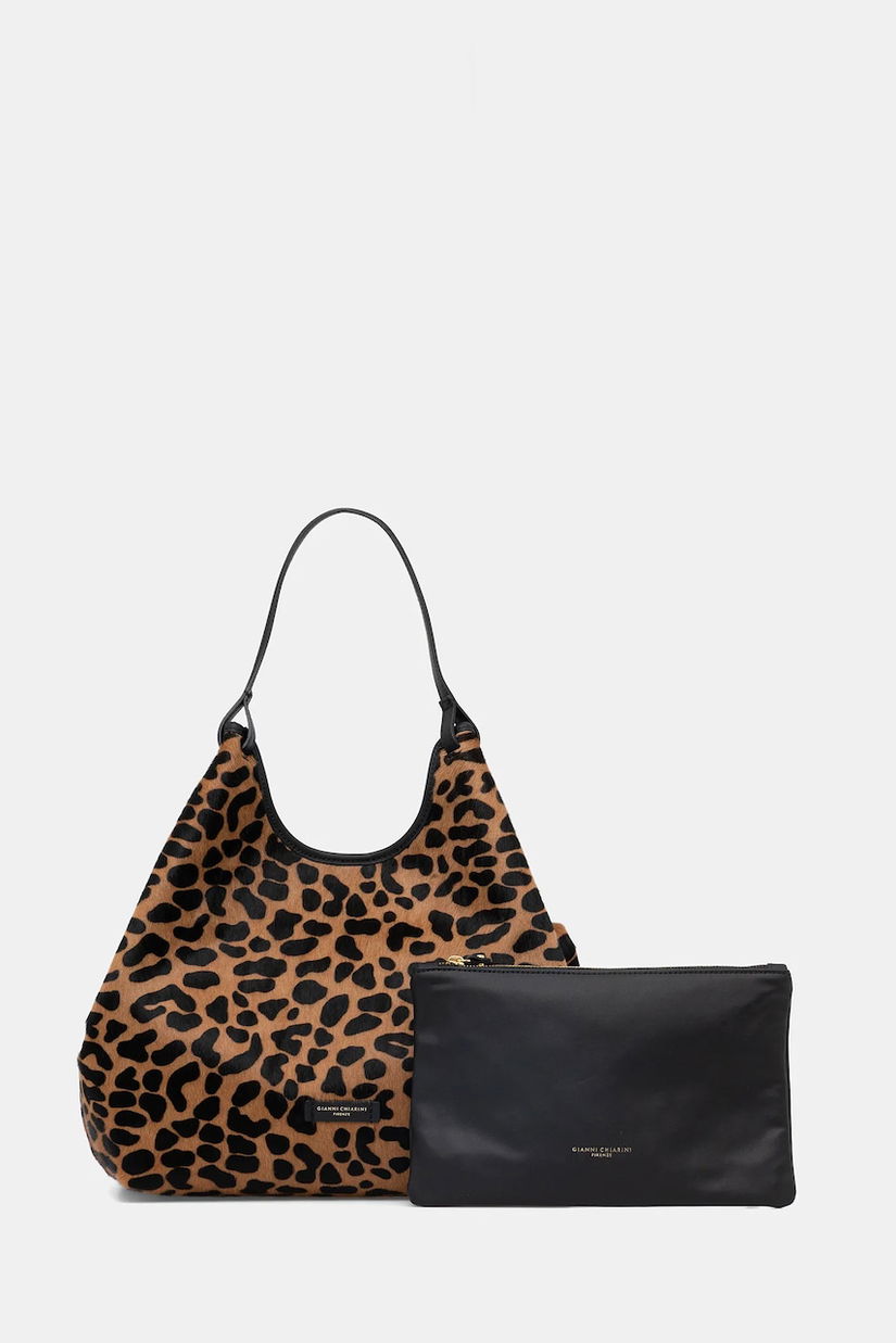 Gianni Chiarini geantă de piele DUA culoarea bej, BS.11112.CAV.PL
