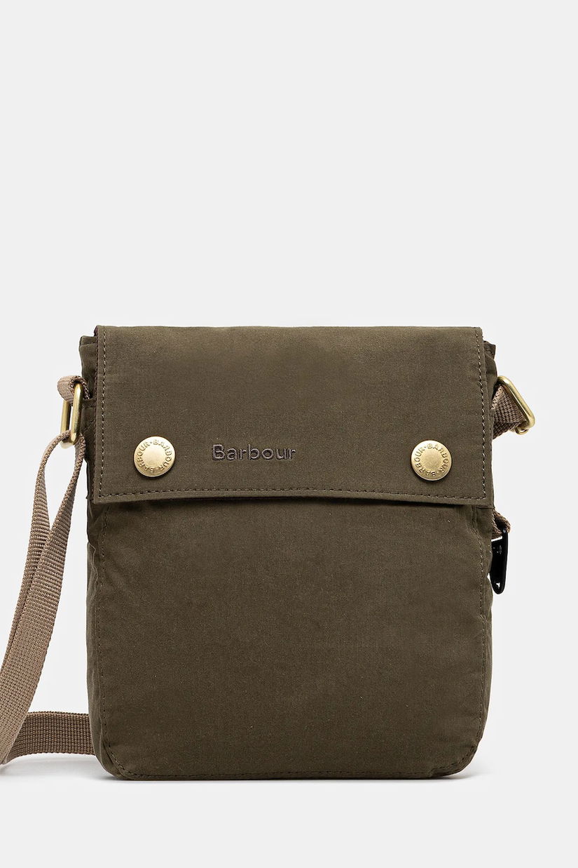 Barbour borsetă Barbour Transport Crossbody Bag culoarea verde, UBA0739