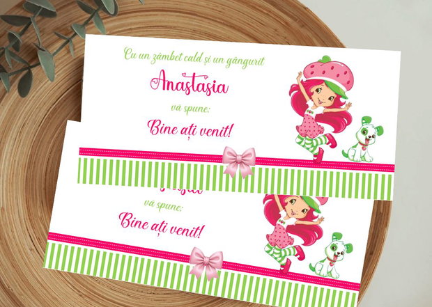 Set paie decorate Căpșunica