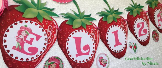 Ghirlandă Căpșunica personalizată