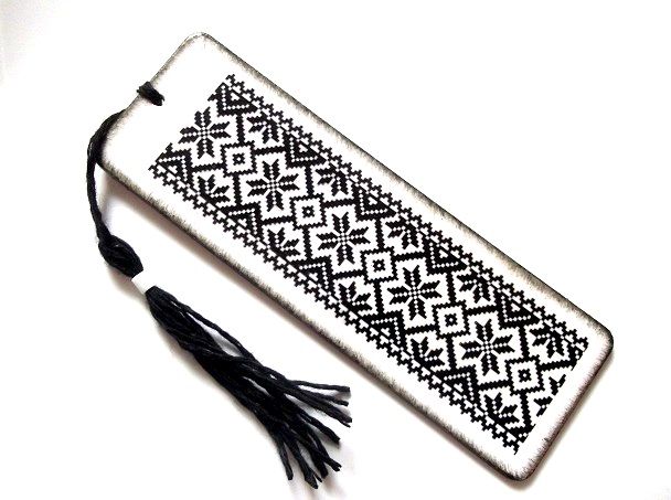 semn de carte cu motiv traditional 48948
