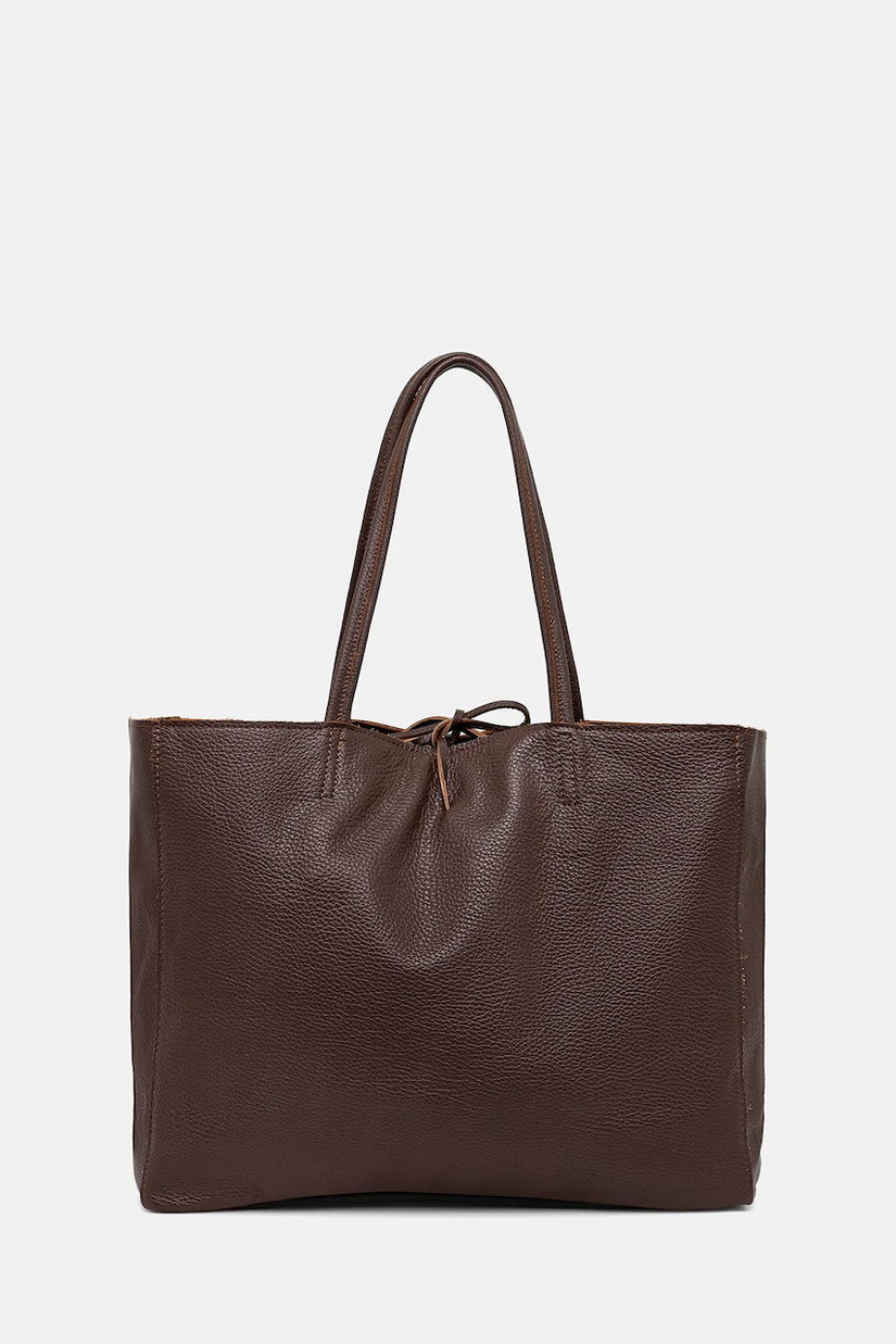 Answear Lab poseta de piele culoarea bordo
