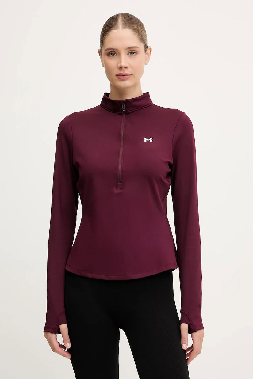 Under Armour hanorac de antrenament Motion culoarea alb, uni, 6001618